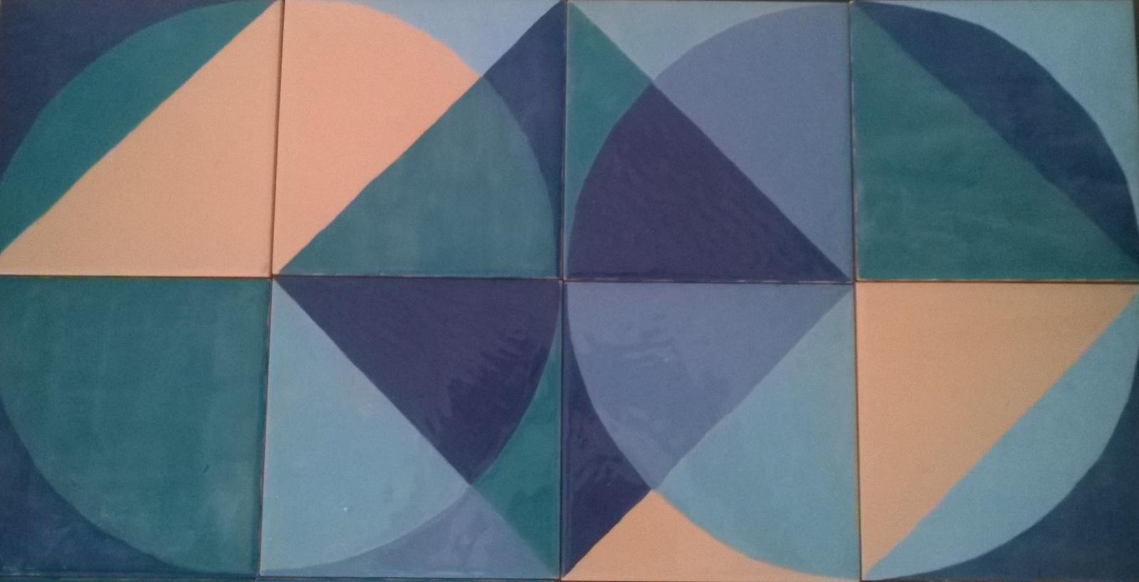 Painel Azulejos Pintado a mão