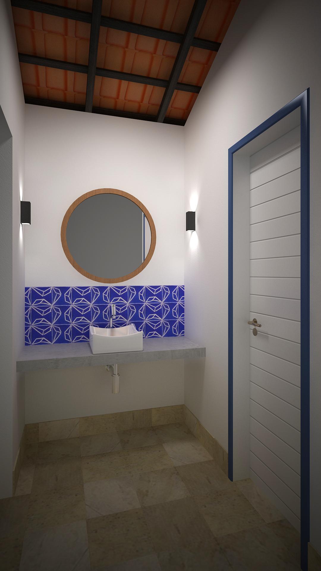 Projeto com azulejo Tangrá