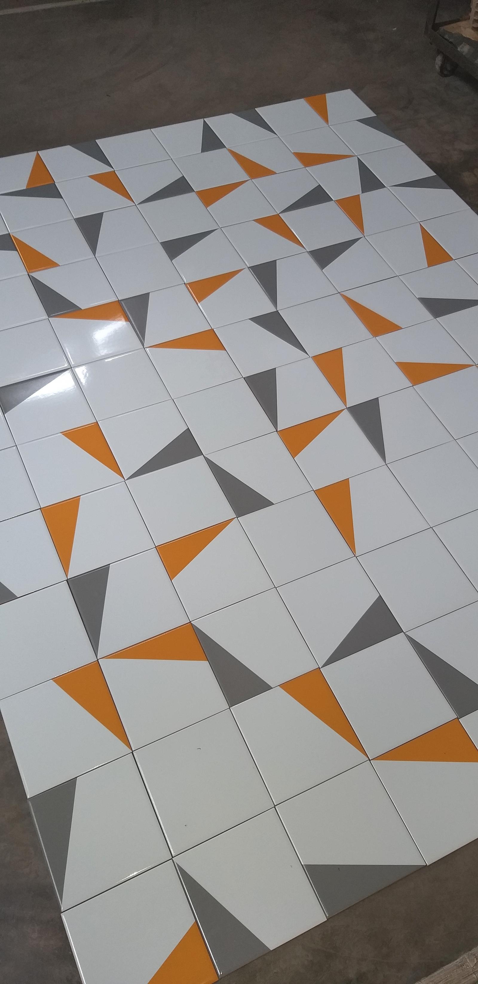 Painel com Azulejos Geo