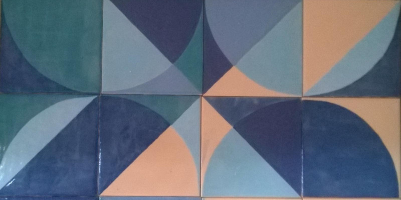 Painel de Azulejos Pintado a mão