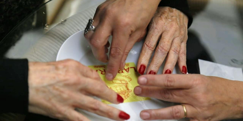 Compartilhando com a terceira idade! 