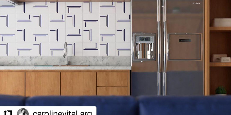 Azulejos contemporâneos para um projeto moderno!