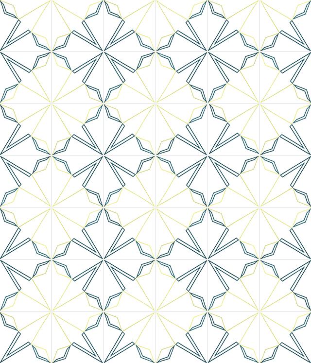 Azulejos Lótus Bicolor