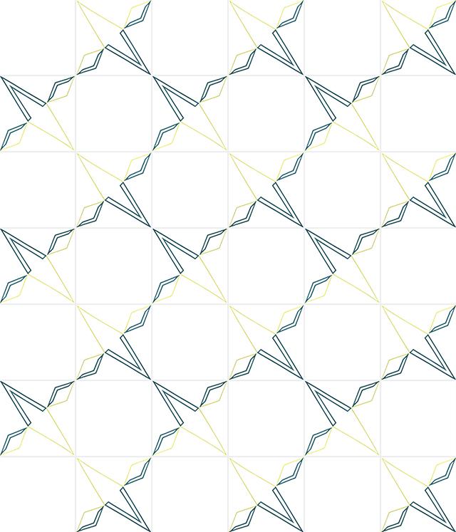 Azulejos Lótus Bicolor