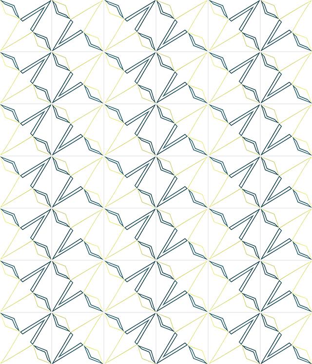 Azulejos Lótus Bicolor