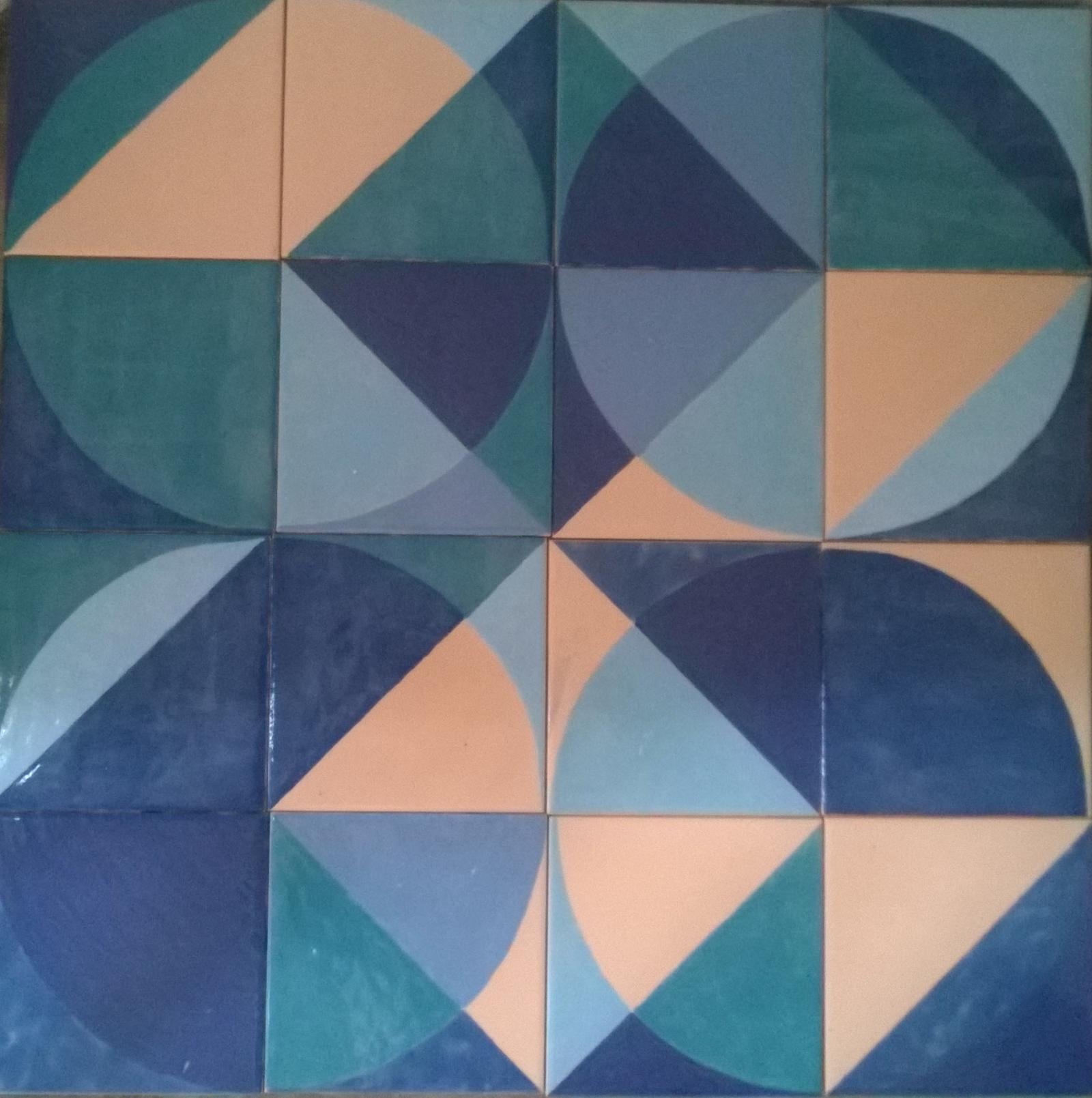 Painel de Azulejos Pintado a mão