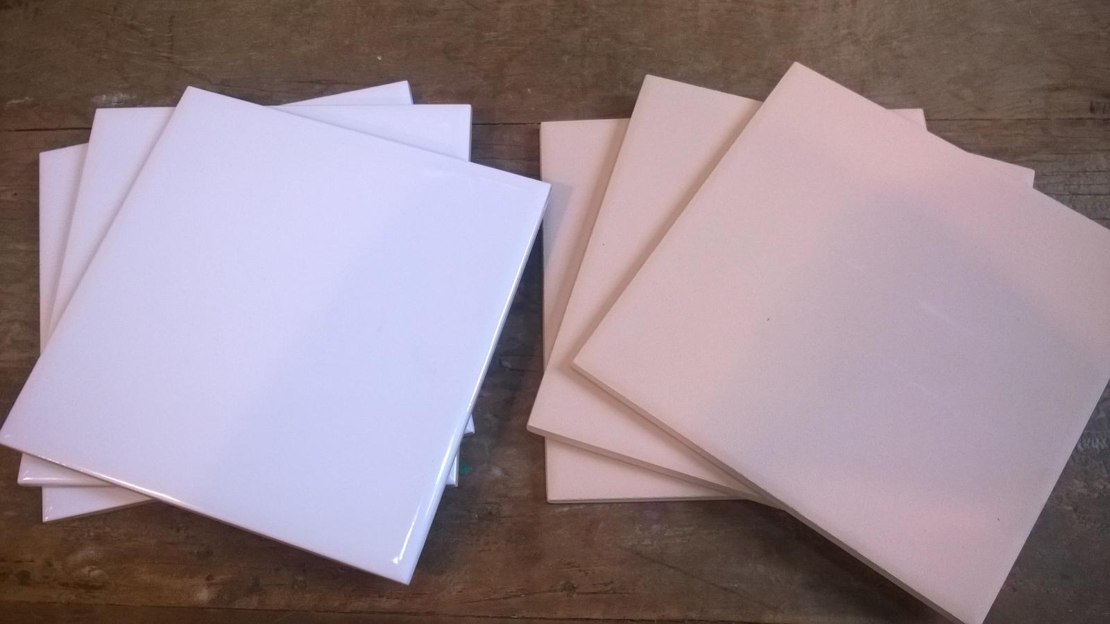 Azulejos de Porcelana x Azulejos Cerâmica Crua