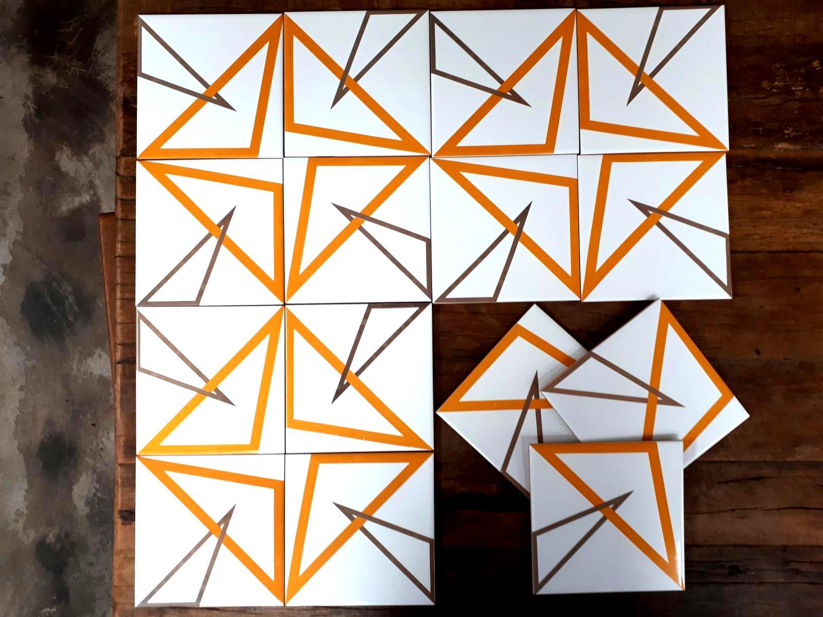 Nova montagem com azulejo Bossa