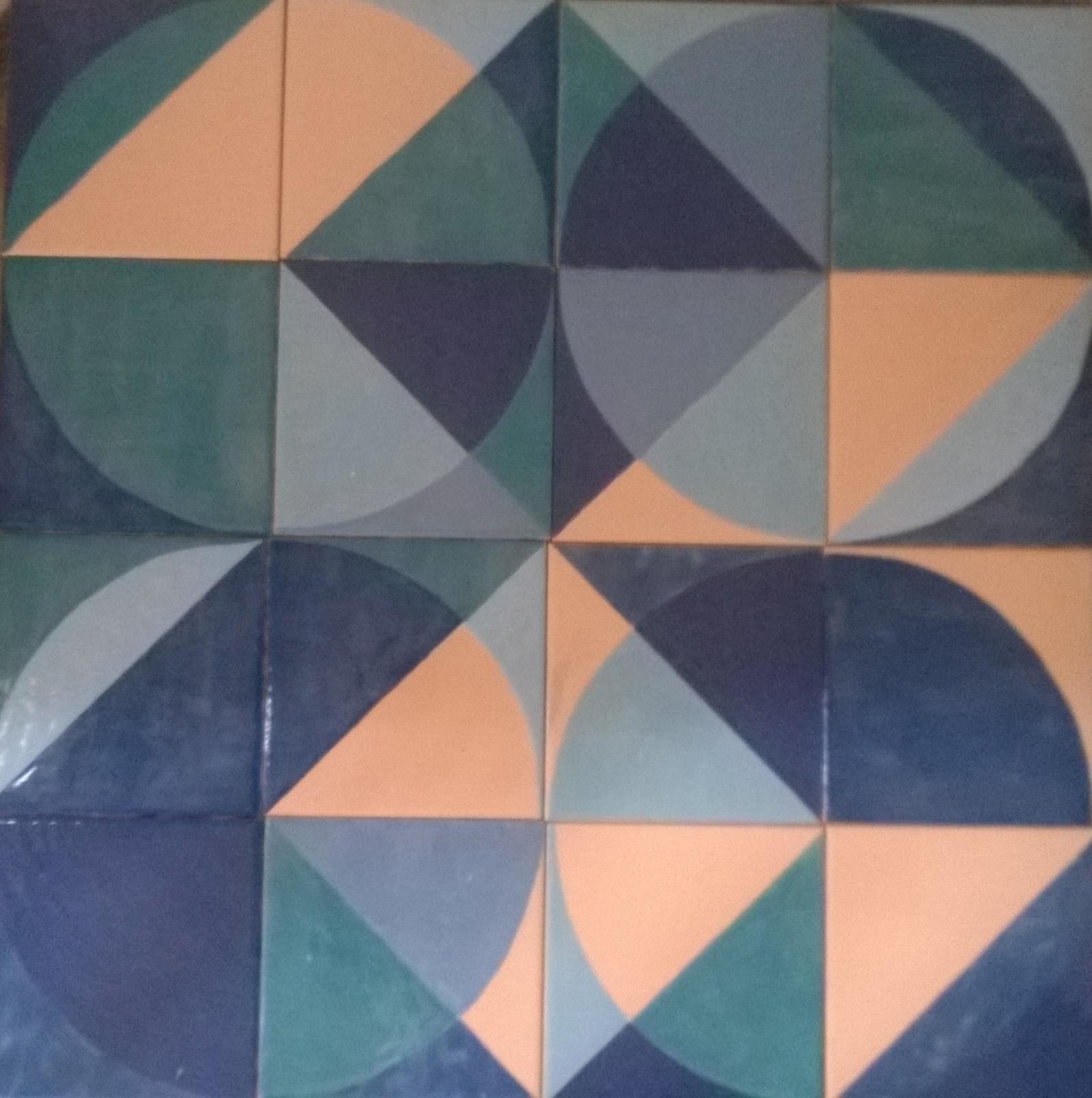 Painéis pintados a mão