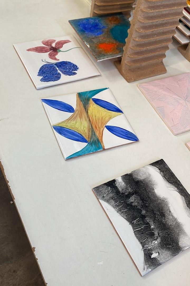 Oficina de Pintura em Azulejo