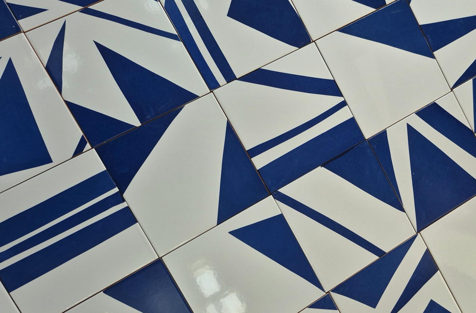 Painel de azulejos