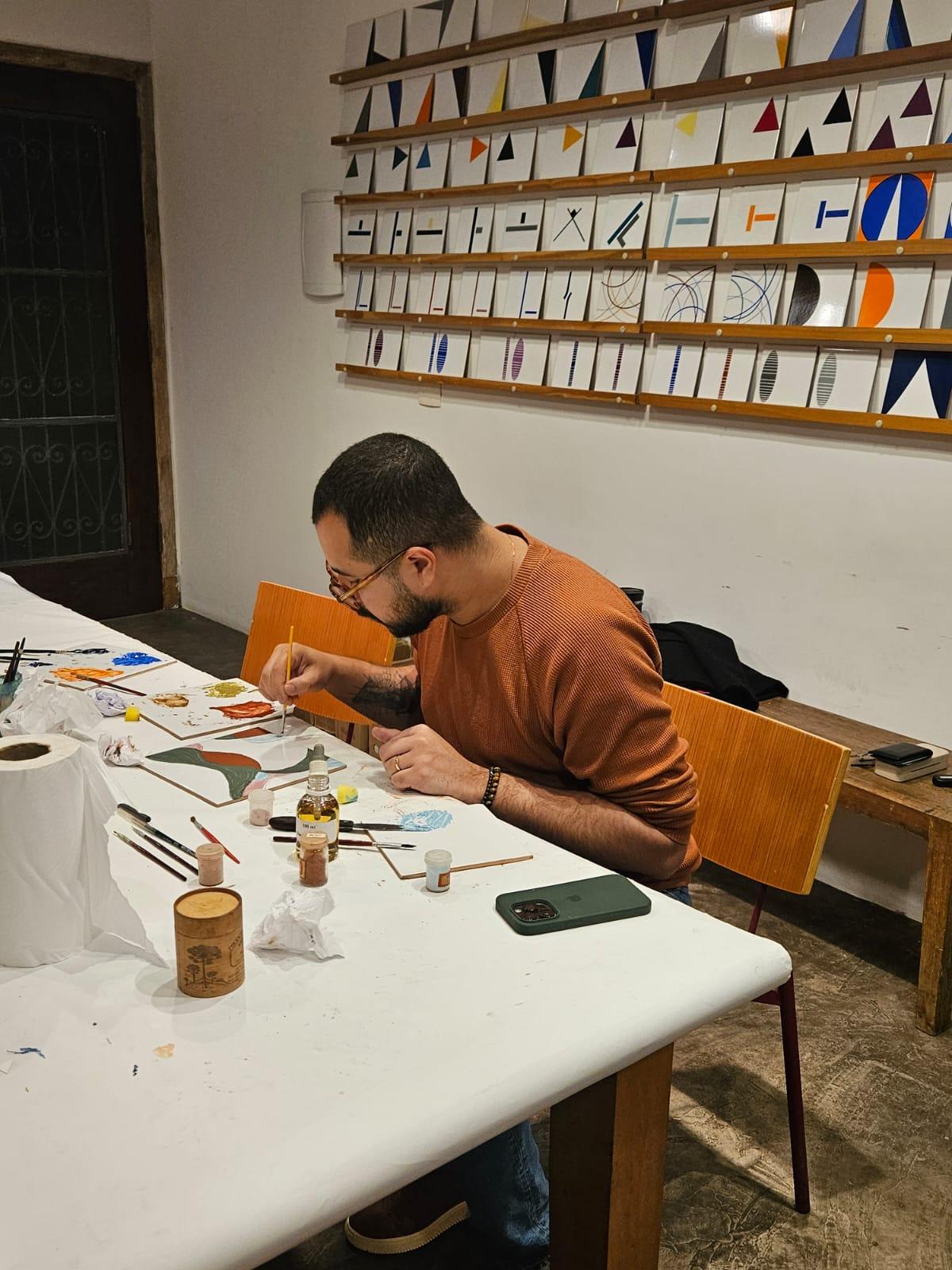 Oficina de Pintura em azulejo