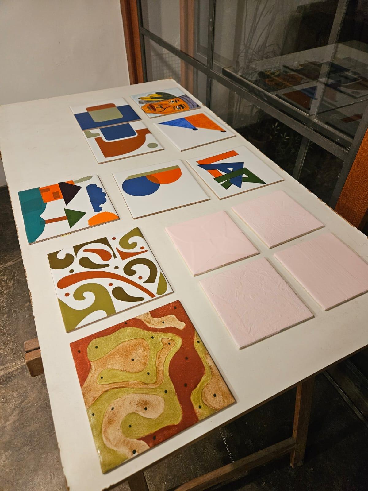 Oficina de Pintura em azulejo