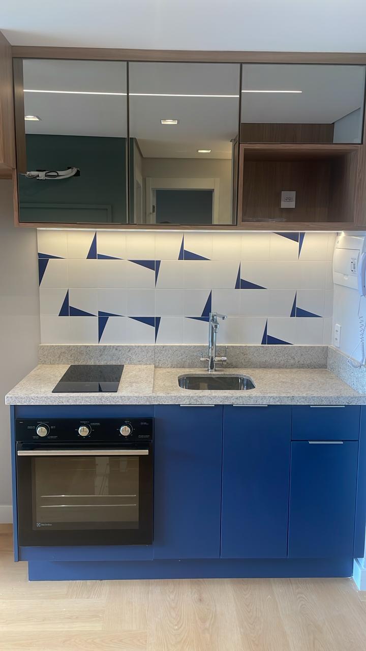 Cozinha com azulejos Quilha