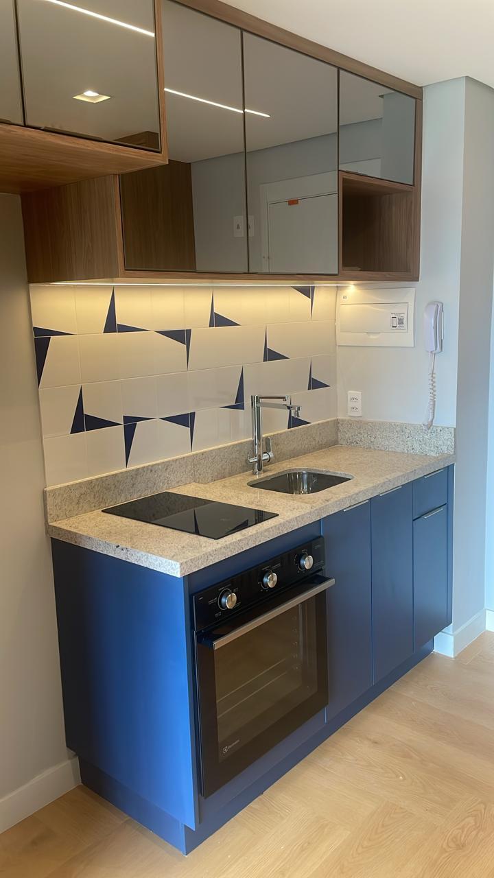 Cozinha com azulejos Quilha