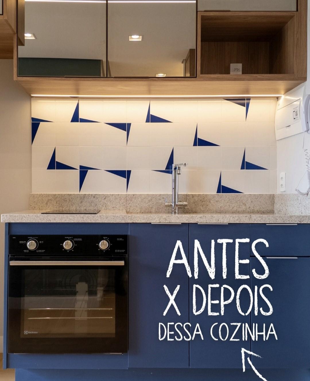Cozinha com azulejos Quilha
