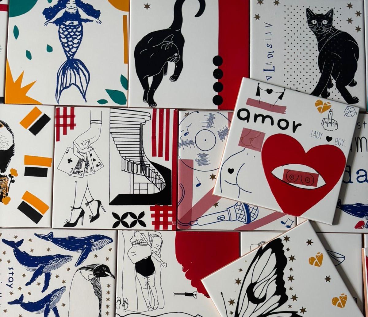 Oficina Pintura em Azulejo